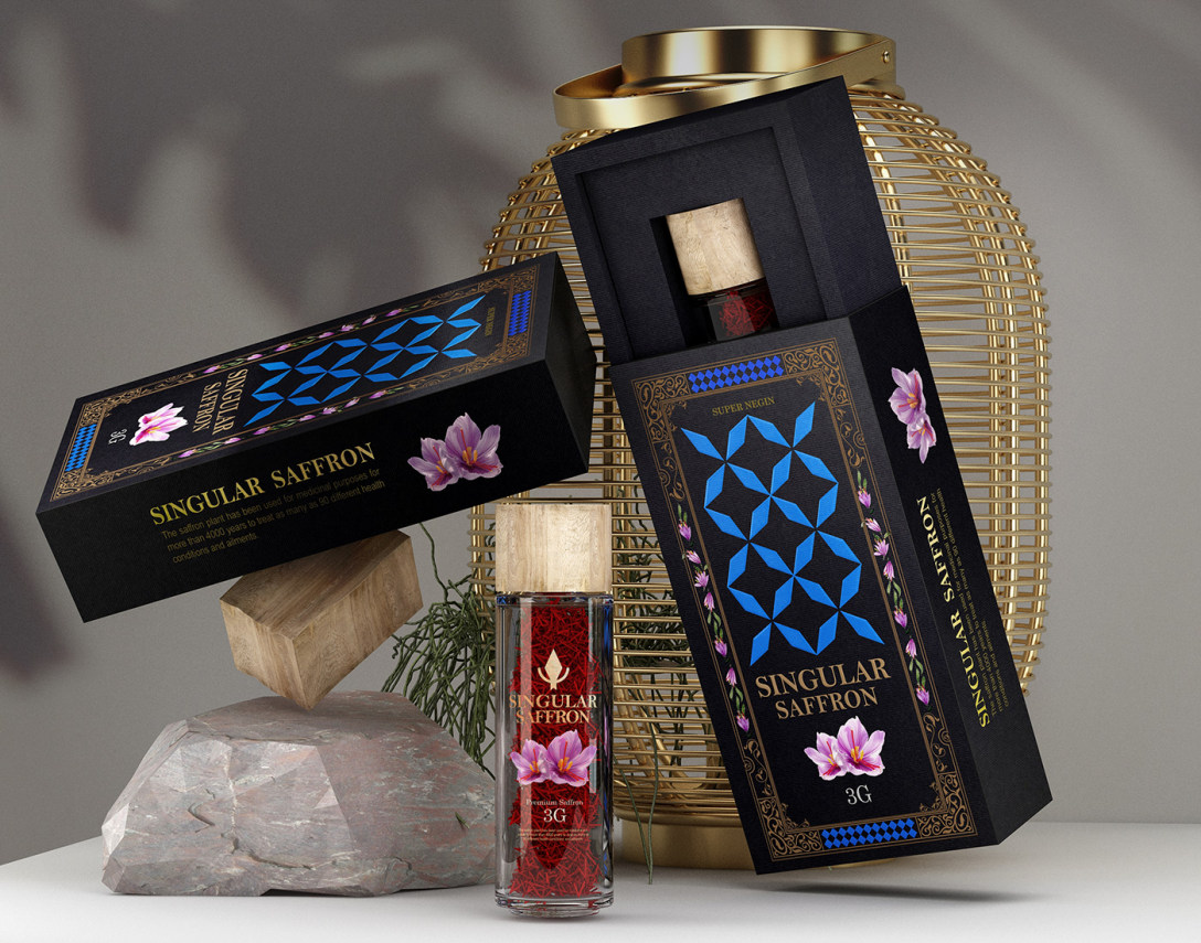 吸人眼球的藏紅花包裝盒設(shè)計(jì)欣賞(圖1) 吸人眼球的藏紅花包裝盒設(shè)計(jì)欣賞(圖1)