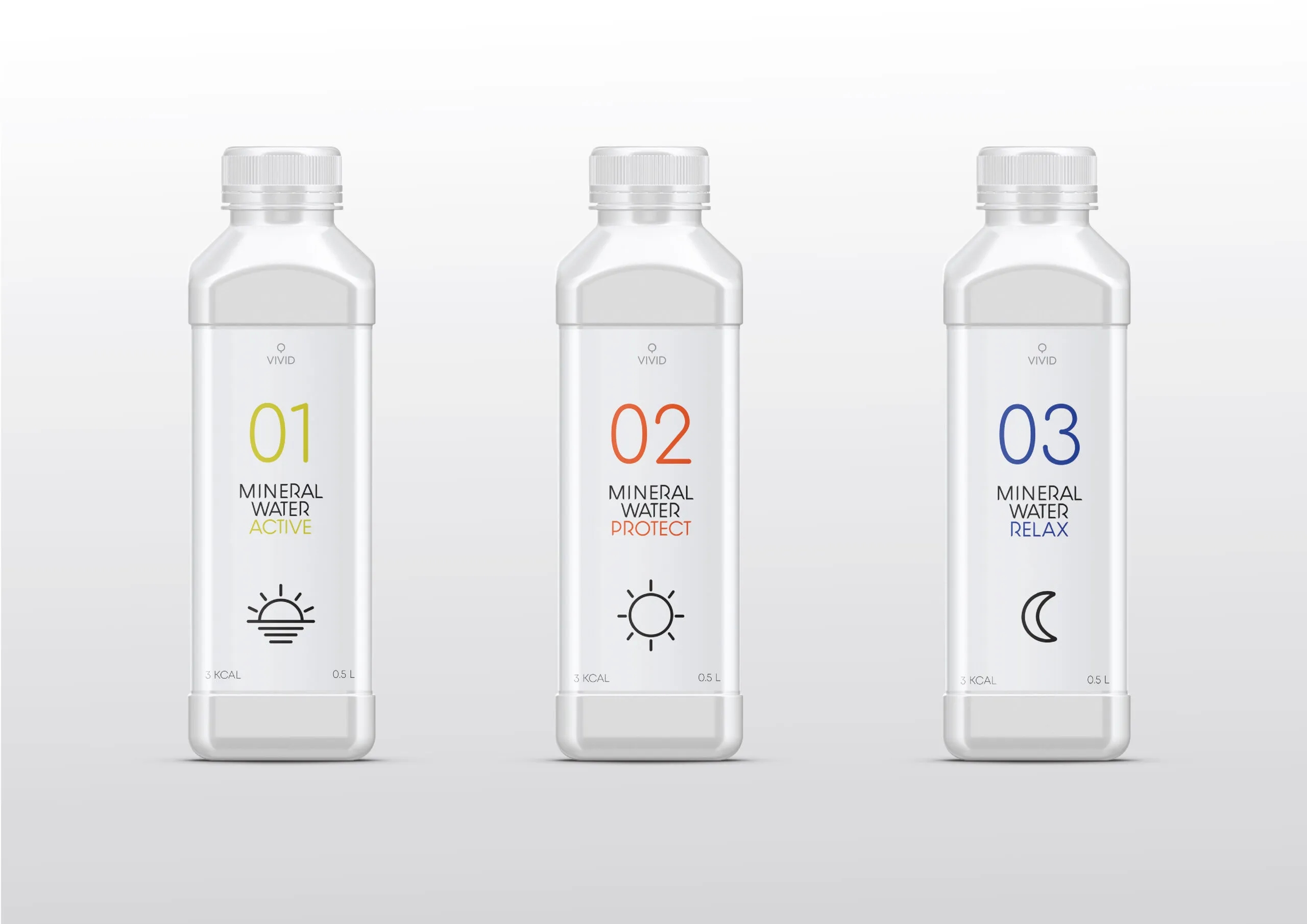 簡約的功能水包裝設計欣賞(圖1) 簡約的功能水包裝設計欣賞(圖1)