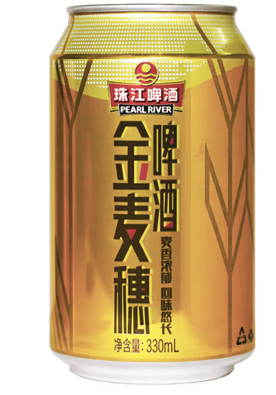 灌裝金麥穗啤酒包裝設計欣賞(圖1)