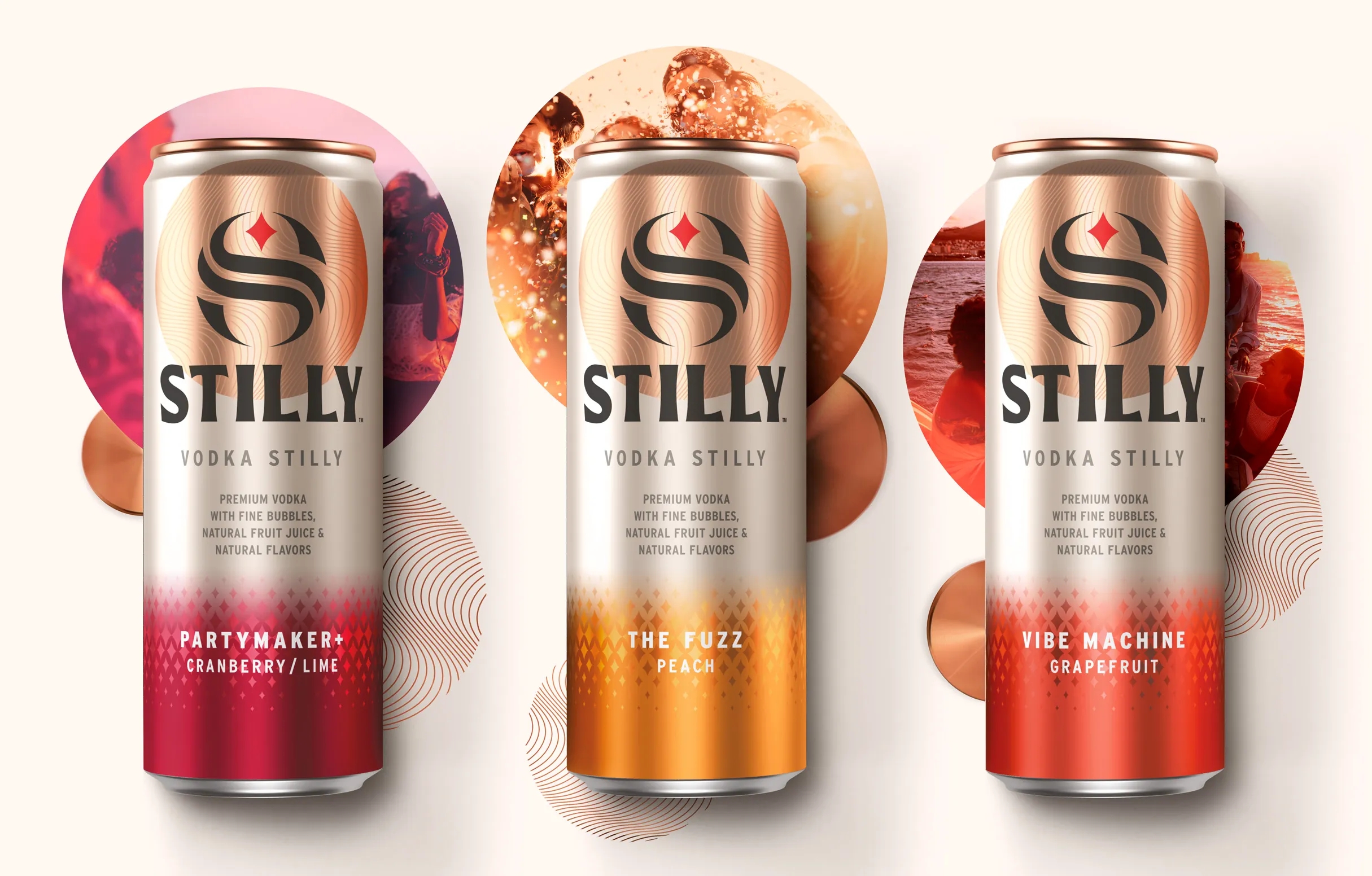 歡樂的烈性蘇打水包裝罐設計欣賞(圖1)