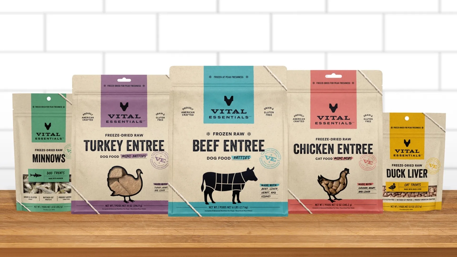 寵物肉類食品包裝袋設計欣賞(圖1)