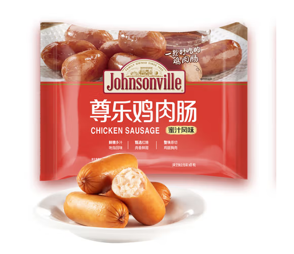 蜜汁風味雞肉腸包裝設計欣賞(圖1)