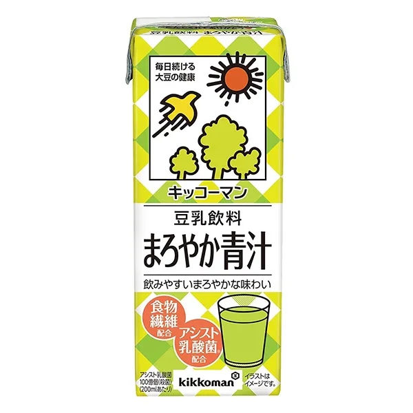 醇厚青汁豆乳飲料包裝設(shè)計(jì)作品欣賞(圖1)