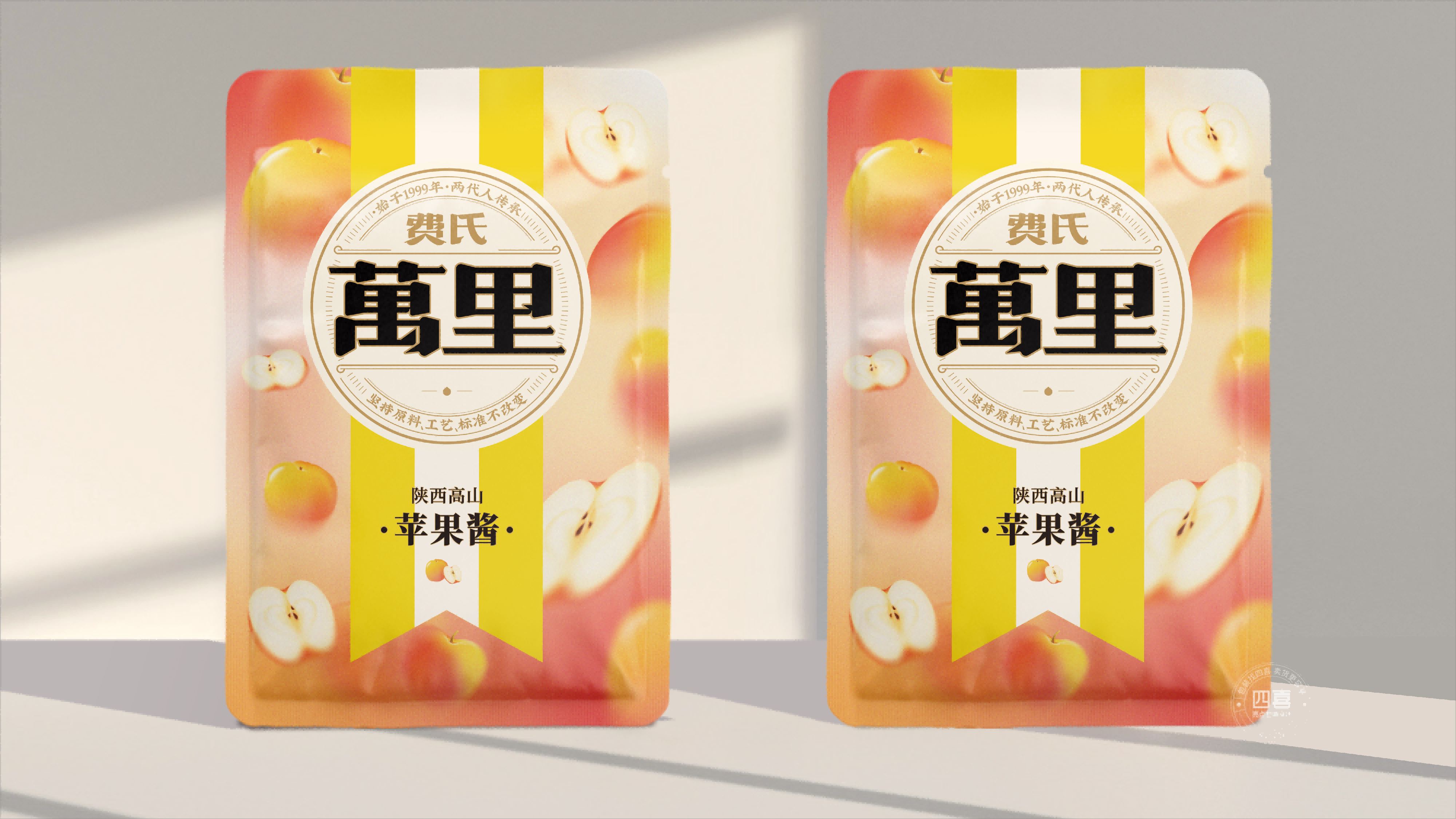 費(fèi)氏萬(wàn)里蘋(píng)果醬包裝設(shè)計(jì)(圖1) 費(fèi)氏萬(wàn)里蘋(píng)果醬包裝設(shè)計(jì)(圖1)