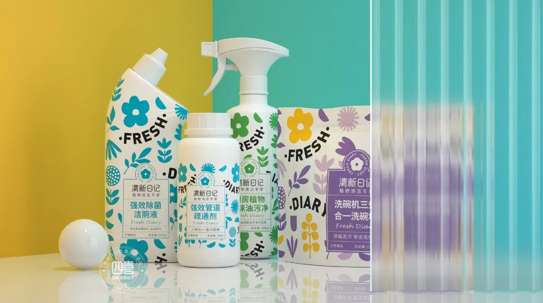 四喜:清潔洗護類產品包裝,如何借助超級符號實現吸睛賣貨?(圖3) 四喜:清潔洗護類產品包裝,如何借助超級符號實現吸睛賣貨?(圖3)