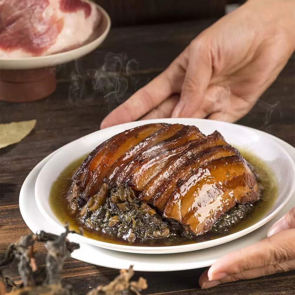 四喜：戶縣飯店新包裝“梅菜扣肉”，榮登盒馬APP快手菜銷量TOP1，看看包裝是怎么做的？(圖6)