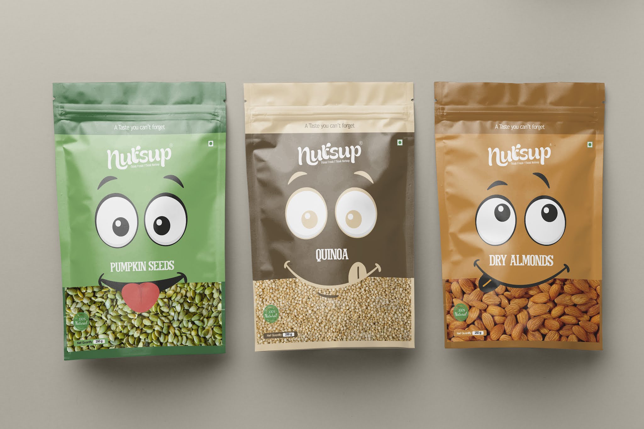 雜糧堅果包裝袋設計怎么做(圖2)