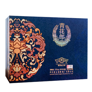 創(chuàng)意酒包裝設(shè)計郎酒青花郎酒天寶洞藏陳釀醬香型白酒瓶禮盒裝產(chǎn)品包裝設(shè)計欣賞(圖4)