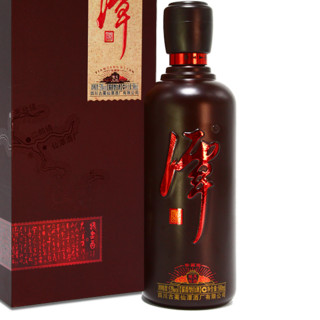 創意酒包裝設計珍藏版醬香型白酒單瓶裝產品包裝設計欣賞(圖6)