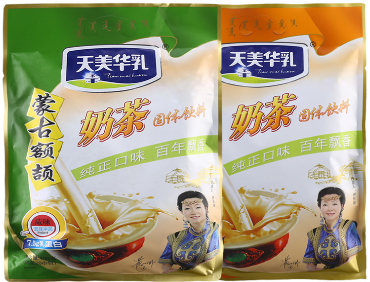 天美華乳 天美華乳品牌logo與產品包裝設計欣賞(圖3)