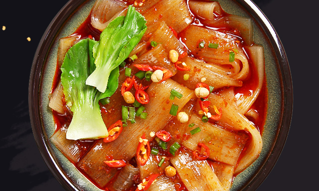 挑挑小面品牌logo與食品包裝設計欣賞(圖3)