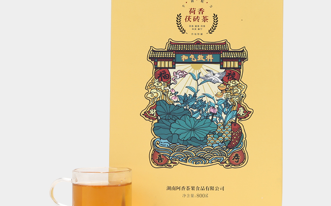 阿香美品牌logo與食品包裝設計欣賞(圖2)