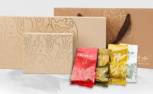 大用山品牌logo與食品包裝設計欣賞(圖2)