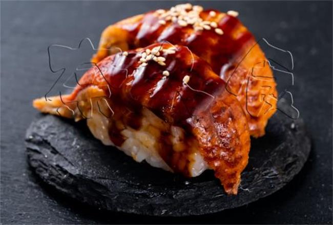 奈久食壽司品牌logo與食品包裝設計欣賞(圖3)