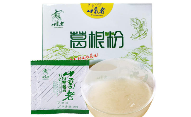 山葛老葛根粉 山葛老品牌logo與食品包裝設(shè)計(jì)欣賞(圖3)
