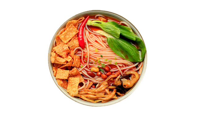 臻歡螺螺螄粉品牌logo與食品包裝設計欣賞(圖3)