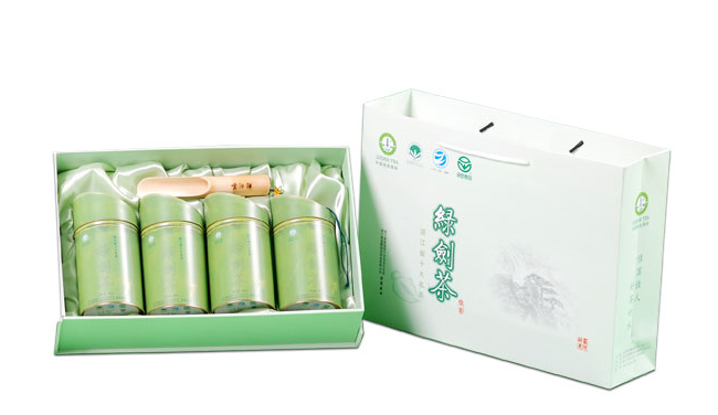 綠劍茶 綠劍茶食品包裝設計欣賞(圖3)