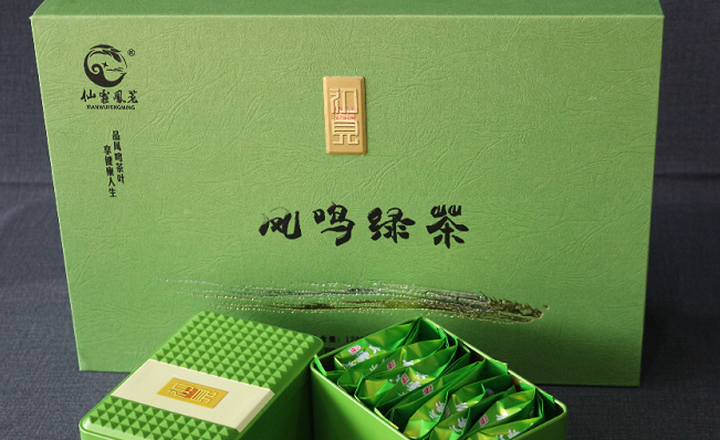 鳳鳴茶業食品包裝設計欣賞(圖2)