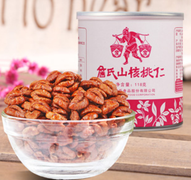 詹氏山核桃食品包裝設(shè)計欣賞(圖2)