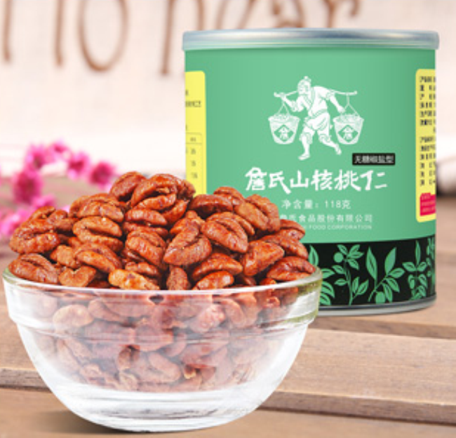 詹氏山核桃食品包裝設(shè)計欣賞(圖3)