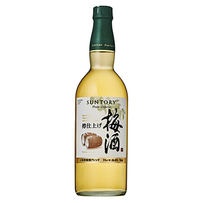 包裝創意設計欣賞三得利梅酒樽精加工山崎樽梅酒混合料三得利(圖1)