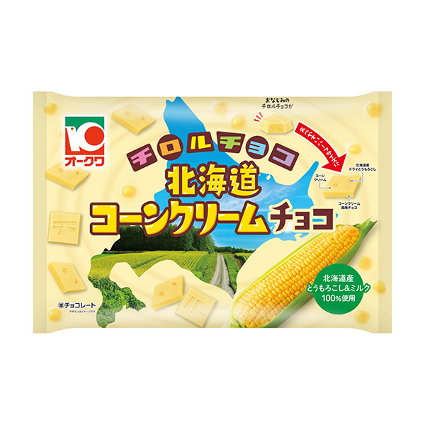 包裝創意設計欣賞蒂羅爾巧克力北海道玉米奶油巧克力蒂羅爾巧克力(圖1)