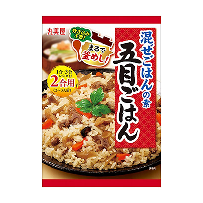 包裝設(shè)計公司推薦混合米飯的素什錦飯丸美屋食品工業(yè)包裝設(shè)計欣賞(圖1)