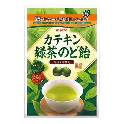 包裝設計公司推薦兒茶素綠茶喉嚨糖名糖產業包裝設計欣賞(圖1)