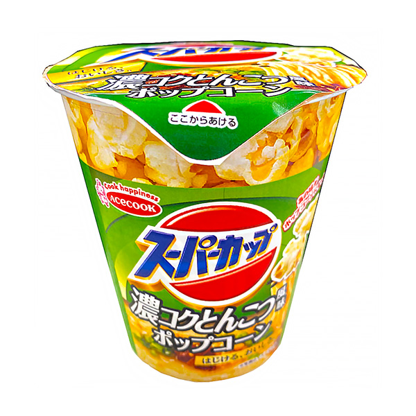 食品包裝設計欣賞超級杯濃濃的醇厚風味爆米花包裝設計欣賞(圖1)