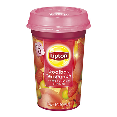 包裝設計公司推薦利普頓Rooibos Tea Punch(森永乳業)包裝設計欣賞(圖1)