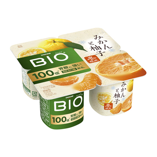 食品包裝設計欣賞達能酸奶達能橘子和柚子達能包裝設計欣賞(圖1)