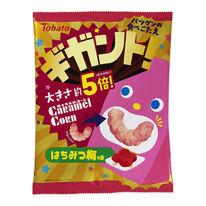 包裝設計公司推薦千兆特焦糖玉米蜂蜜梅味東鴿包裝設計欣賞(圖1)