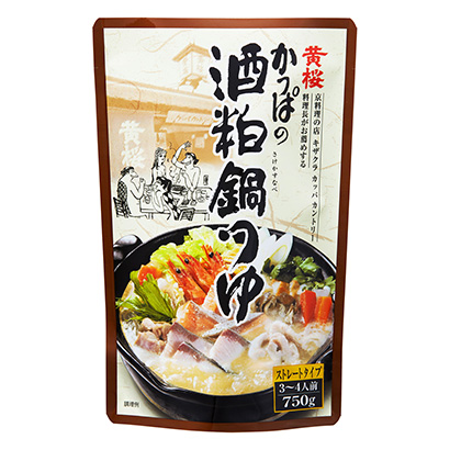 包裝設計公司推薦黃櫻河童酒糟鍋湯汁黃櫻調味料包裝設計(圖1)