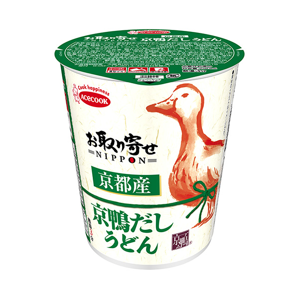 訂購京都產京鴨高湯烏冬面王牌廚師包裝設計(圖1)