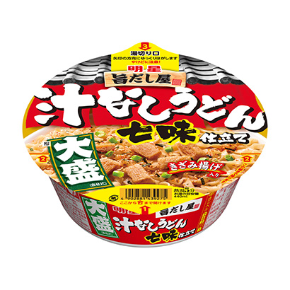 包裝設(shè)計(jì)公司推薦明星鮮汁無(wú)湯面七味拼盤大盛明星食品面類包裝設(shè)計(jì)(圖1)