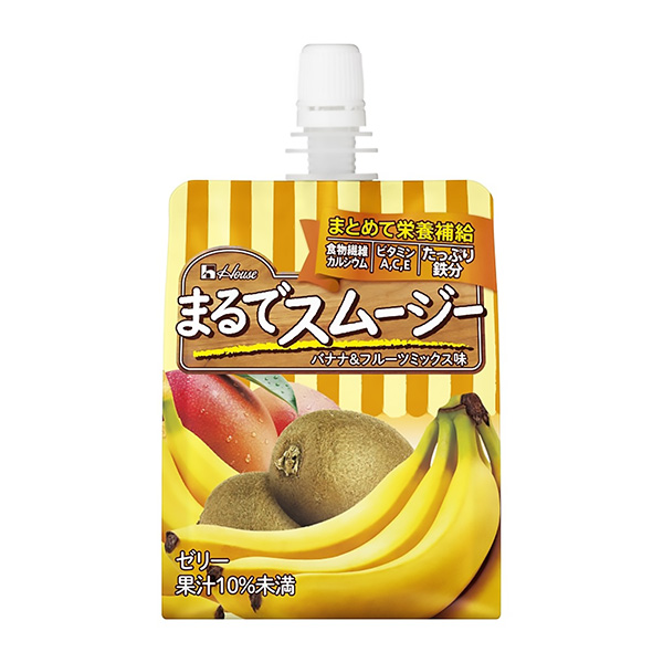 簡(jiǎn)直就是冰沙香蕉&amp;水果混合味包裝設(shè)計(jì)欣賞(圖1)