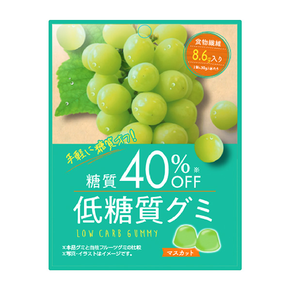 低糖橡皮糖麝香葡萄汁包裝設計欣賞(圖1)