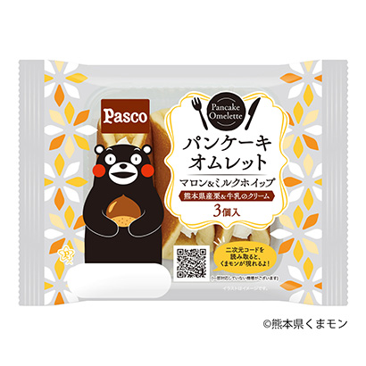 煎餅煎蛋卷馬龍牛奶攪打敷島制面包面包麥片類包裝設計(圖1)