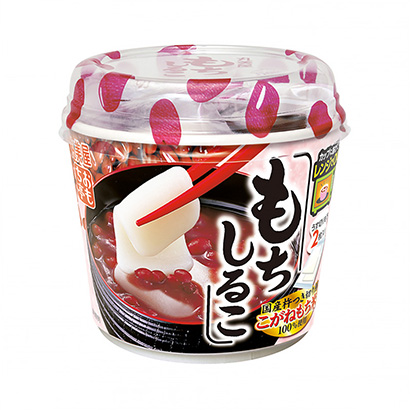 年糕小豆丸美屋食品工業(yè)甜點酸奶包裝設計(圖1)