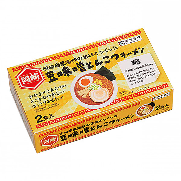 岡崎豆味噌被爐拉面包裝設計欣賞(圖1)