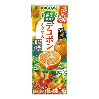 蔬菜生活有機組合可果美果實清涼飲料包裝設計(圖1)