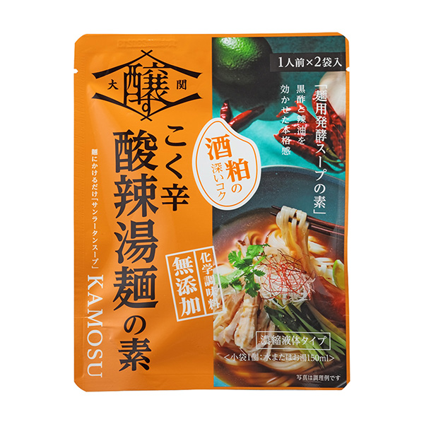大關釀造的濃辣酸辣湯面之素大關調味料包裝設計(圖1) 大關釀造的濃辣酸辣湯面之素大關調味料包裝設計(圖1)