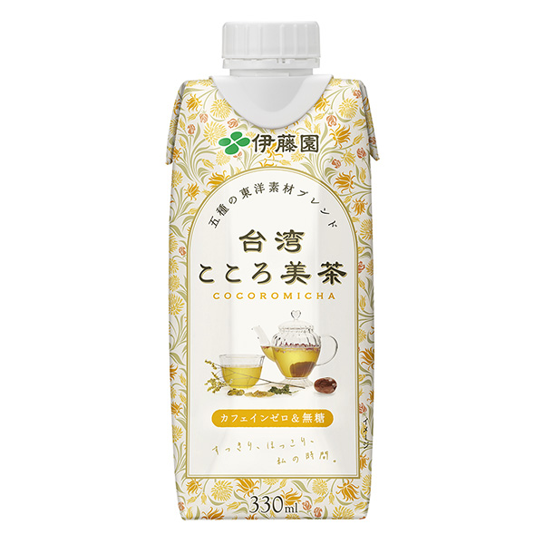 臺灣心美茶伊藤園包裝設計欣賞(圖1)