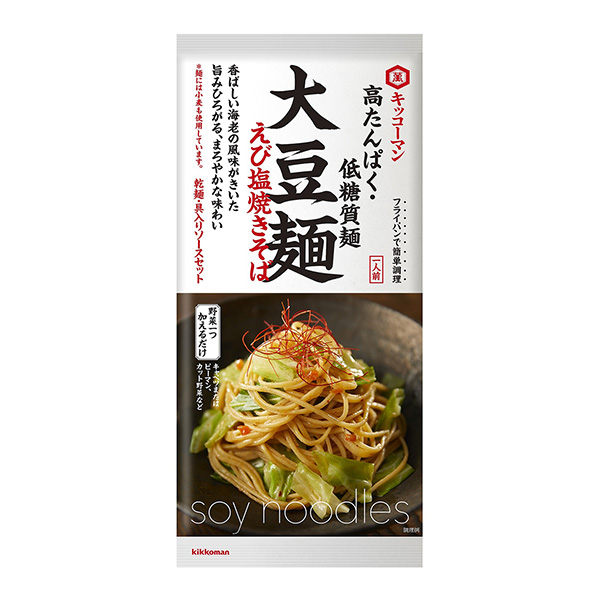 基考曼大豆面蝦鹽炒面包裝設(shè)計(jì)欣賞(圖1)