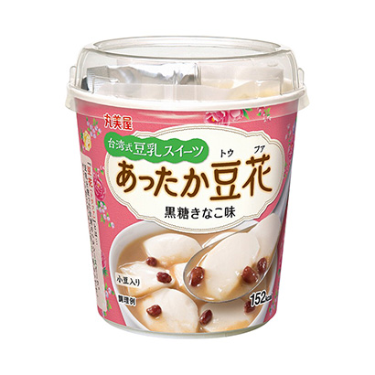 愛理豆花黑糖菇味丸美屋食品工業甜點酸奶包裝設計(圖1)