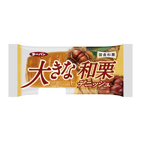 大和栗丹麥酥皮面包第一屋制面包包裝設計(圖1)