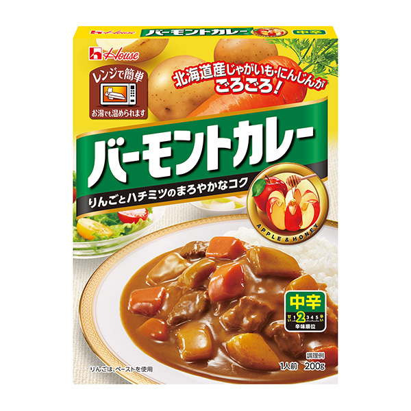 甑佛蒙特咖喱中辛包裝設計欣賞(圖1)