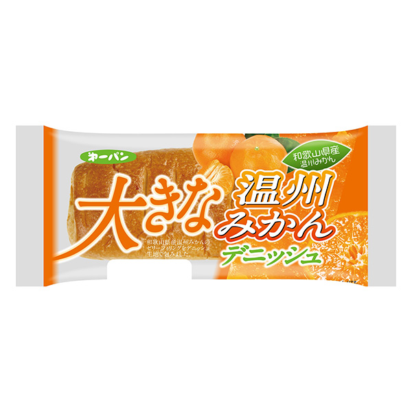 大的溫州橘子丹麥酥皮第一屋制面包包裝設計(圖1)