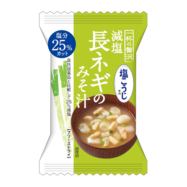 一杯奢侈減鹽長(zhǎng)蔥味噌湯三菱商事生命科學(xué)包裝設(shè)計(jì)(圖1)