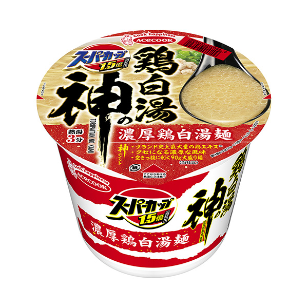 超級杯倍雞白湯之神濃厚雞白湯面王牌廚師面類包裝設計(圖1)